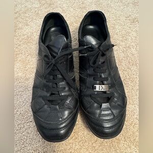 Dior Women's Black Leather Shoes